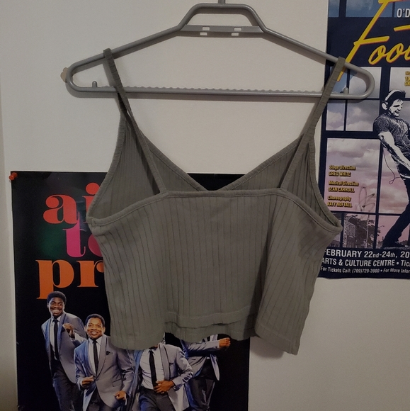 H&M Ribbed Green Tank Top - Picture 2 of 2